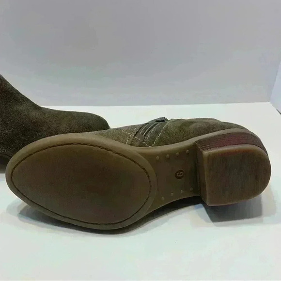 Diba Women's Zip-Up Suede Ankle Booties Brown Size US 6 - Picture 8 of 16